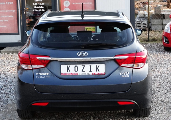 Hyundai i40 cena 34999 przebieg: 189152, rok produkcji 2012 z Stoczek Łukowski małe 742